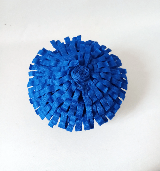 Bibi petit chapeau bleu cocktail