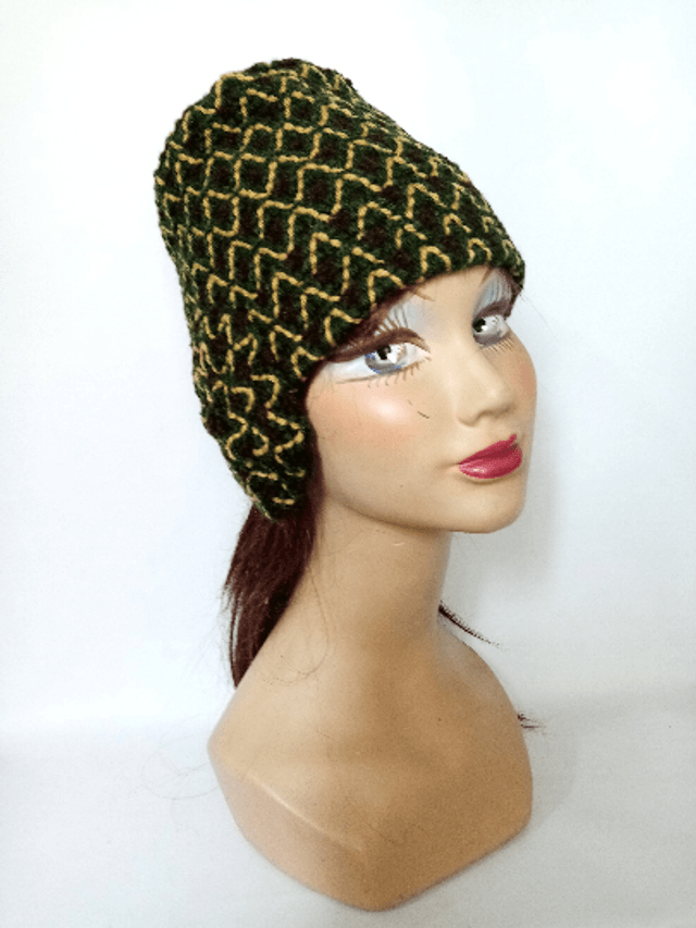 Chapeau toque femme hiver médiéval