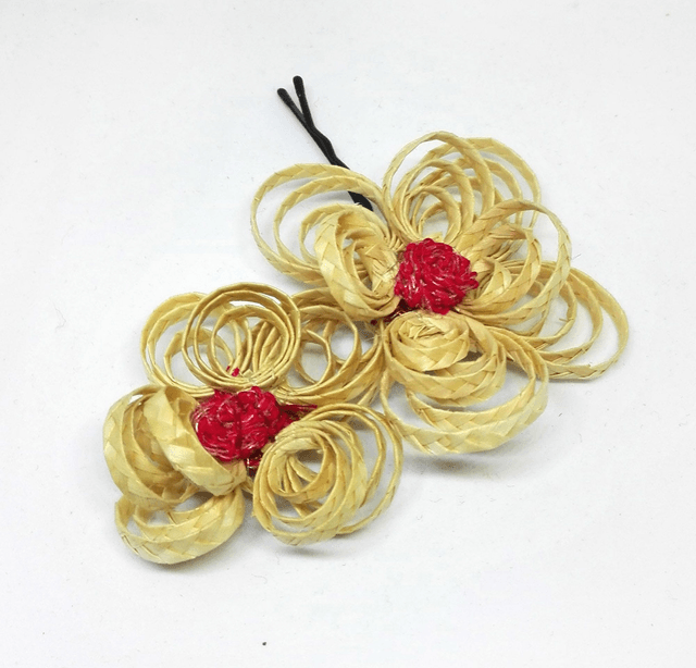 Barrette pince cheveux mariage chignon cérémonie