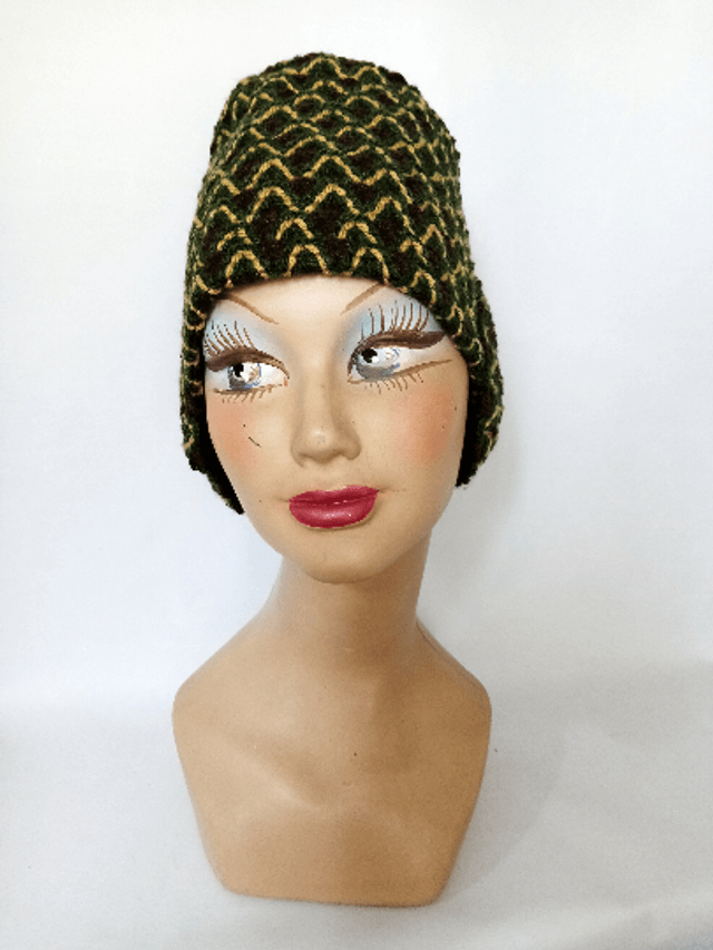 Chapeau toque femme hiver médiéval
