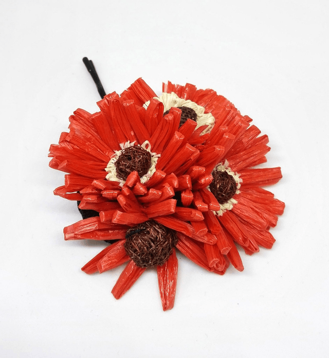 Barrette pince cheveux mariage chignon cérémonie